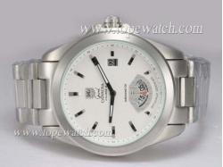 Tag Heuer Grand Carrera Calibre 6 with White Dial