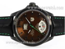 Tag Heuer Grand Carrera Calibre 8 Automatic PVD Case with Brown Dial-Same Structure As ETA Version-High Quality