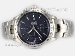 Tag Heuer Link 200 Meters Chronograph Automatic with Blue Dial