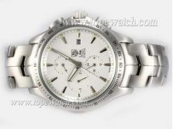 Tag Heuer Link 200 Meters Chronograph Automatic with White Dial