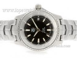 Tag Heuer Link 200 Meters Swiss ETA Movement Stick Markers with Black Dial-Lady Size 1:1 Version