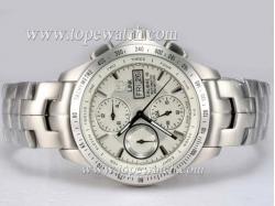 Tag Heuer Link Calibre 16 Chronograph Automatic with White Dial Same Chassis As 7750-High Quality