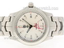 Tag Heuer Link Tiger Woods with White Dial S/S