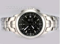 Tag Heuer Link Working Chronograph with Black Dial