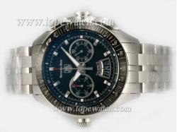 Tag Heuer Mercedes-Benz SLR Chronograph Asia Valjoux 7750 Movement With Black Dial S/S
