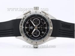 Tag Heuer Mercedes-Benz SLR Working Chronograph with Black Dial