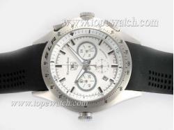 Tag Heuer Mercedes-Benz SLR Working Chronograph with White Dial