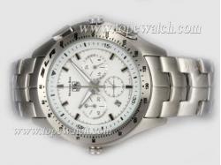 Tag Heuer Mercedes-Benz SLR Working Chronograph with White Dial