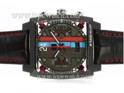 Tag Heuer Monaco 24 Concept  Working Chronograph PVD Case with Gray Dial-Updated Version