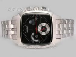 Tag Heuer Monaco Calibre 360 Working Chronograph with Black Dial