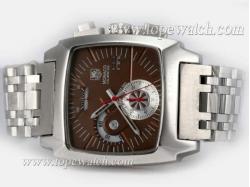 Tag Heuer Monaco Calibre 360 Working Chronograph with Brown Dial