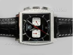 Tag Heuer Monaco Chronograph Automatic Black Dial with Deployment Buckle