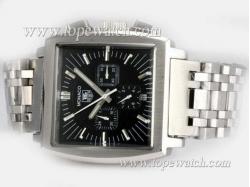 Tag Heuer Monaco Chronograph Automatic with Black Dial