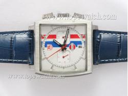 Tag Heuer Monaco Chronograph Automatic with White Dial