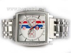 Tag Heuer Monaco Chronograph Automatic with White Dial