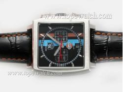 Tag Heuer Monaco Gulf Chronograph Automatic Limited Edition-Deployment Buckle