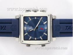 Tag Heuer Monaco Sixty Nine Microtimer Digital with Blue Dial