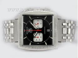 Tag Heuer Monaco Working Chronograph with Black Dial