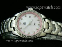 Tag Heuer TAG-016 TAG LINK 035 DIAMOND BEZEL LADY PEARL PINK