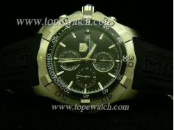 Tag Heuer TAG-074 TAG 001-1 AQURACER CHRONO RUBBER 