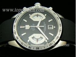 Tag Heuer TAG-089 TAG 116 CARRERA GRAND QUARTZ RUBBER BLACK