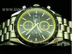 Tag Heuer TAG-141 TAG 003 CARRERA AUTO SS BAND BLACK/YELLOW