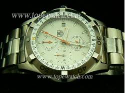 Tag Heuer TAG-148 TAG 112 AQUARACER AUTO CHRONO SS WHITE