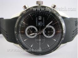 Tag Heuer TAG-234 CARRERA CHRONO 100 RUBBER AUTOMATIC BLACK