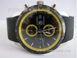 Tag Heuer TAG-235 CARRERA CHRONO 100 RUBBER AUTOMATIC BLACK