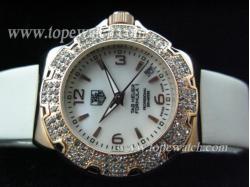 Tag Heuer TAG-241 081-1 WHITE GOLD WITH DIAMOND CASE 