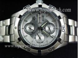 Tag Heuer TAG-243 106-2 SILVER DATE&DAY AUTOMATIC SS BAND