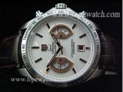 Tag Heuer TAG-247 128-1 WHITE SS AUTO GOLD CHRONO TRIMMING