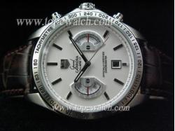 Tag Heuer TAG-248 128-1 WHITE SS AUTOMATIC WHITE CHRONO TRIMMING