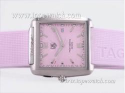Tag Heuer Tiger Woods Golf Professional Swiss ETA Movement with Pink Dial