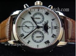 VC01006 VACHERON CONSTANTIN R.G MOONPHASE LEMANIA WHITE