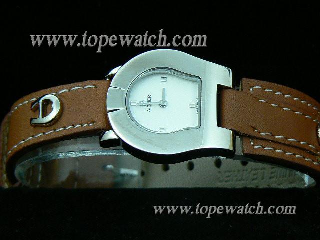 Replica Aigner AG-002 AIGNER 001 LADIES QUARTZ WHITE DIAL  LEATHER