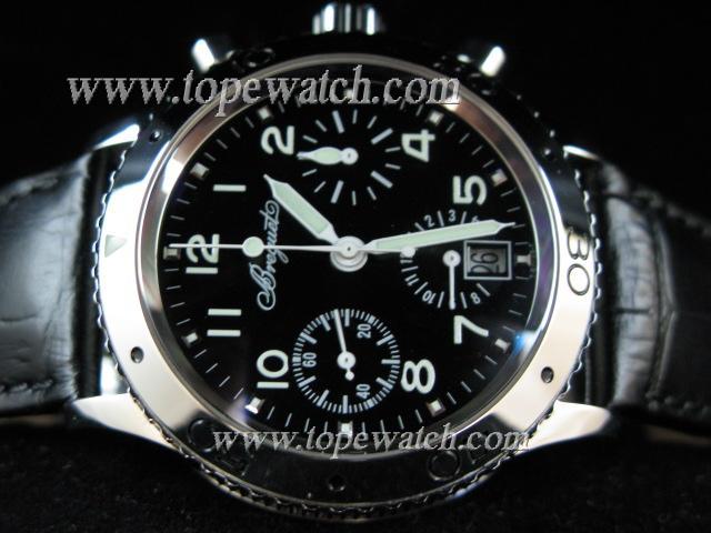 Replica BG01005 BREGUET AERONAVALE TYPE XX LEATHER CHRONO A-7750