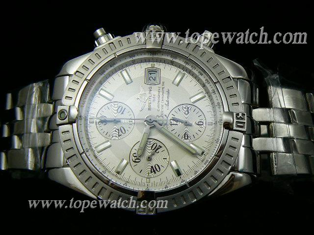 Replica BL01005 Breitling CHRONOMAT EVOLUTION SS WHITE ASIAN 7750