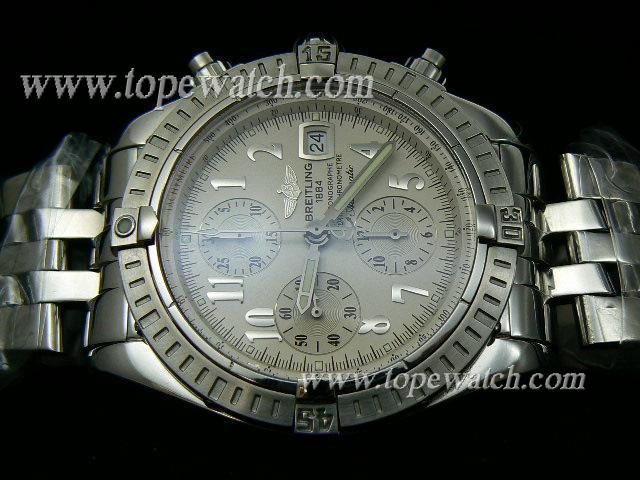 Replica BL01006 Breitling CHRONOMAT EVOLUTION SS WHITE/NUM ASIAN