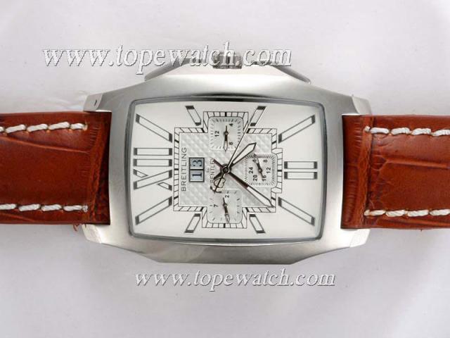 Replica Breitling Bentley Flying B Chronograph Automatic -White Dial