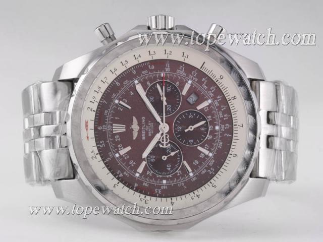 Replica Breitling for Bentley Motors T Chronograph Automatic with Brown Dial