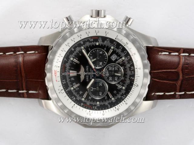 Replica Breitling for Bentley Motors T Working Chronograph with Black Dial