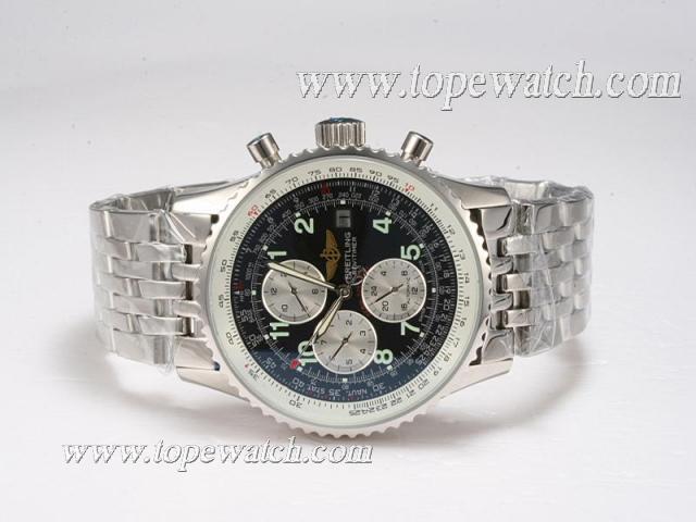 Replica Breitling Navitimer Chronograph Automatic with Black Dial