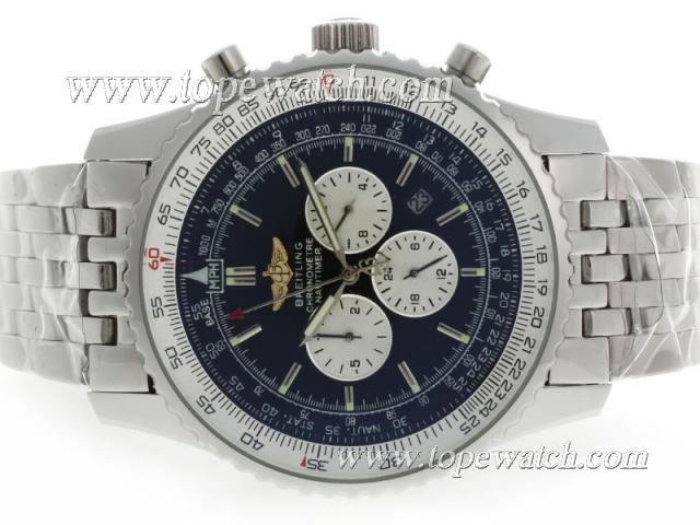 Replica Breitling Navitimer Chronograph Automatic with Blue Dial S/S