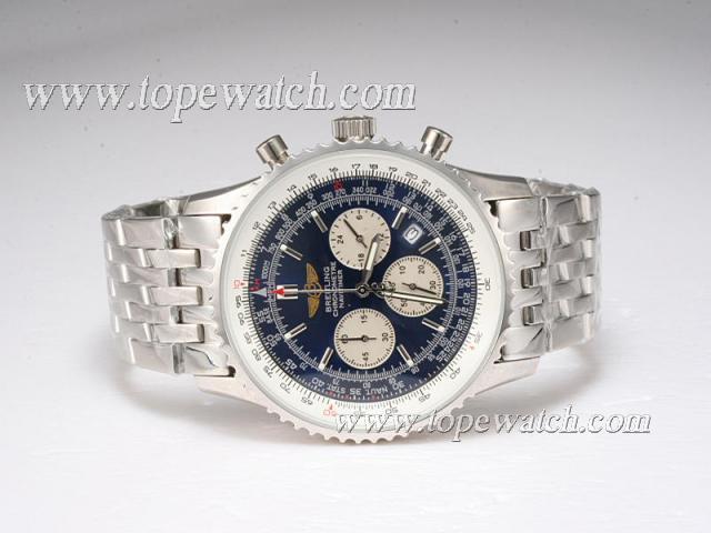 Replica Breitling Navitimer Working Chronograph with Blue Dial