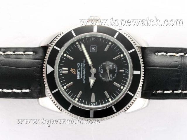 Replica Breitling Super Ocean Automatic with Black Dial and Bezel