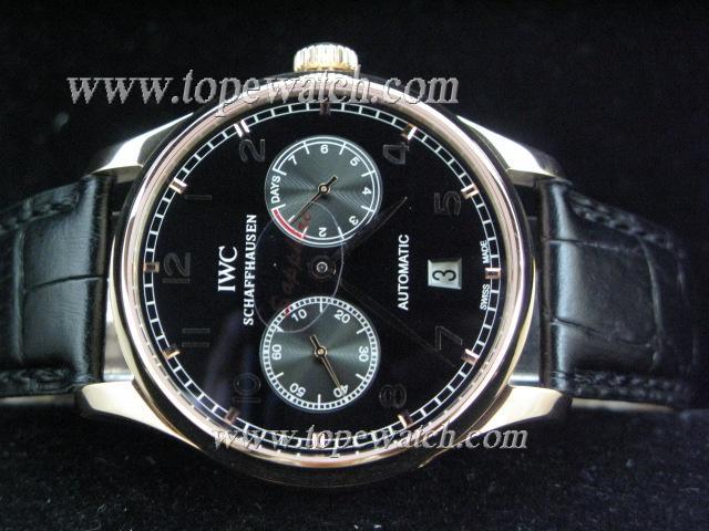 Replica IWC02016 IWC PORTUGUESE 7 DAYS POWER REVERSE ASIA 21J BLACK