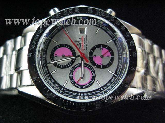 Replica Omega OMG-120 061 GRAY CHRONO METER AUTO SS BAND