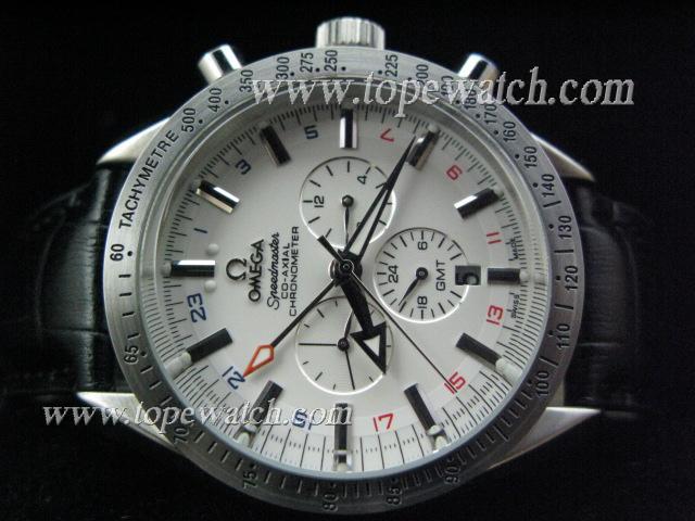 Replica Omega OMG-122 062 SPEED-MASTER GMT CHRONO WHITE AUTOMATIC