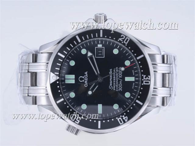 Replica Omega Seamaster Automatic with Black Dial